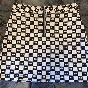 Lazy Oaf x Vans checkered skirt